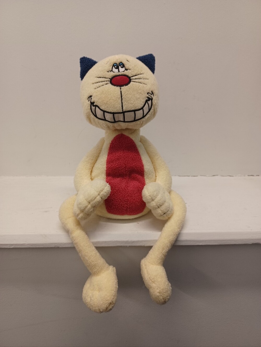 Deedle Dudes Cat Plush Collectible Animal Stuffy Lovey Retro Vintage Gift Kids